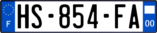 HS-854-FA