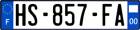 HS-857-FA