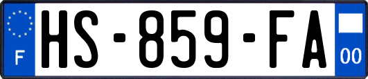 HS-859-FA