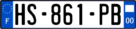 HS-861-PB