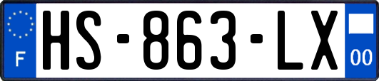 HS-863-LX