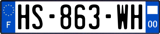 HS-863-WH