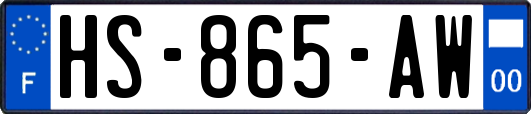 HS-865-AW