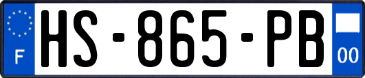 HS-865-PB