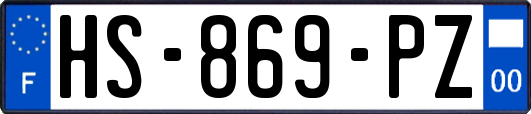 HS-869-PZ