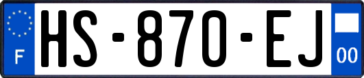 HS-870-EJ