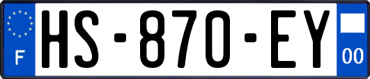 HS-870-EY