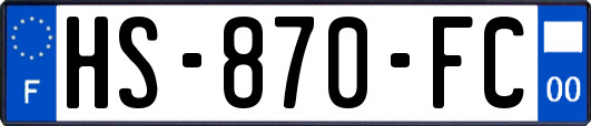 HS-870-FC