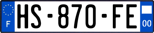 HS-870-FE