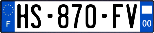 HS-870-FV