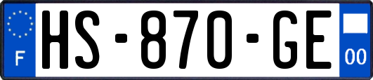 HS-870-GE