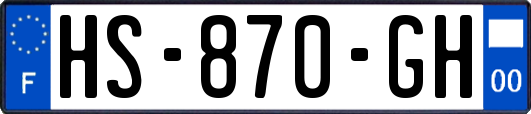 HS-870-GH