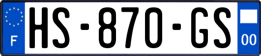 HS-870-GS