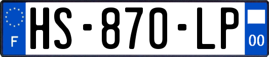 HS-870-LP
