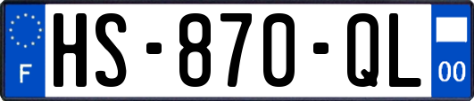 HS-870-QL