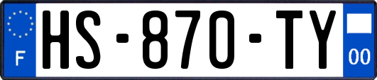 HS-870-TY
