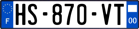 HS-870-VT