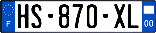 HS-870-XL