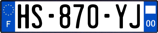 HS-870-YJ
