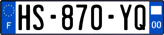 HS-870-YQ