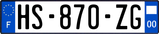 HS-870-ZG