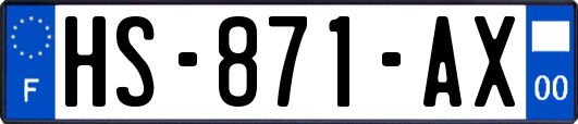 HS-871-AX