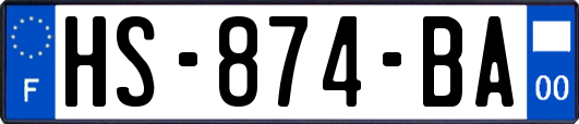 HS-874-BA