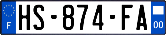 HS-874-FA