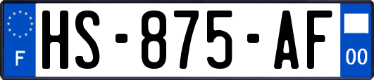 HS-875-AF