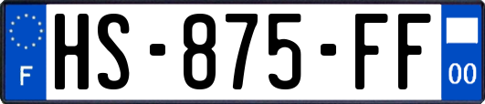 HS-875-FF