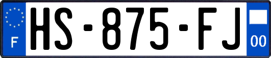 HS-875-FJ