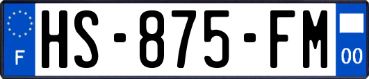 HS-875-FM