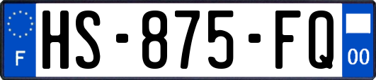 HS-875-FQ