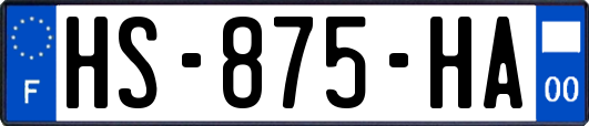 HS-875-HA