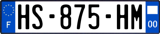 HS-875-HM