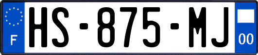 HS-875-MJ