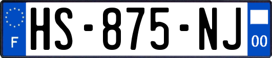 HS-875-NJ