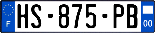 HS-875-PB