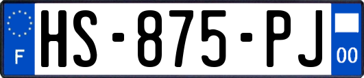HS-875-PJ