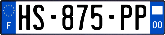 HS-875-PP