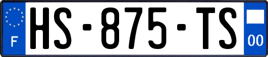 HS-875-TS