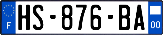 HS-876-BA
