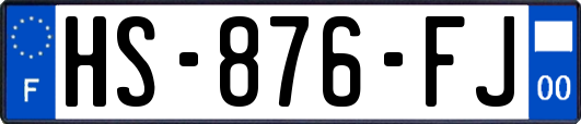 HS-876-FJ