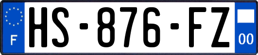 HS-876-FZ