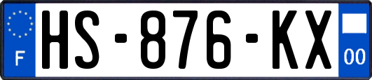HS-876-KX