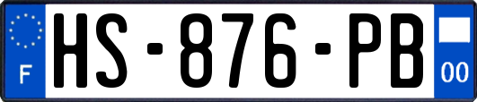 HS-876-PB
