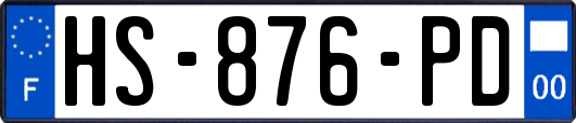 HS-876-PD