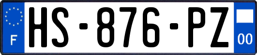 HS-876-PZ