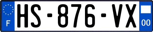 HS-876-VX