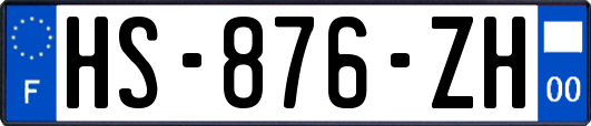 HS-876-ZH